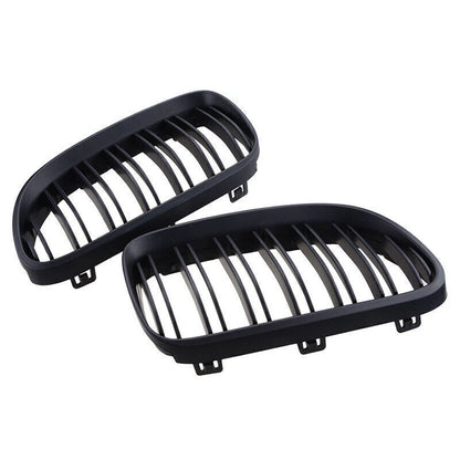 Matte Black Front Grille for 2011-2013 BMW E92 E93 LCI 320i 328i 335i (2011-2013)