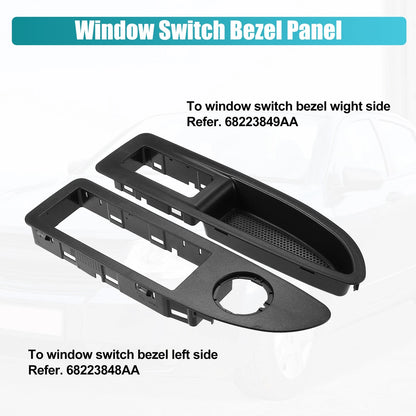 Front Left/Right Window Switch Bezel for Dodge Avenger (2011 - 2014)