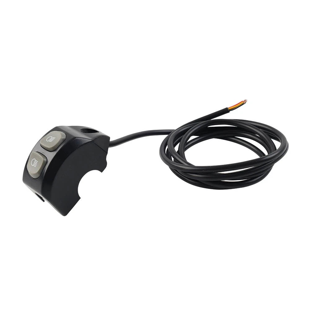 Grey Motor Handle Fog Light Switch Control for BMW R1200GS R1250GS F850GS F750GS