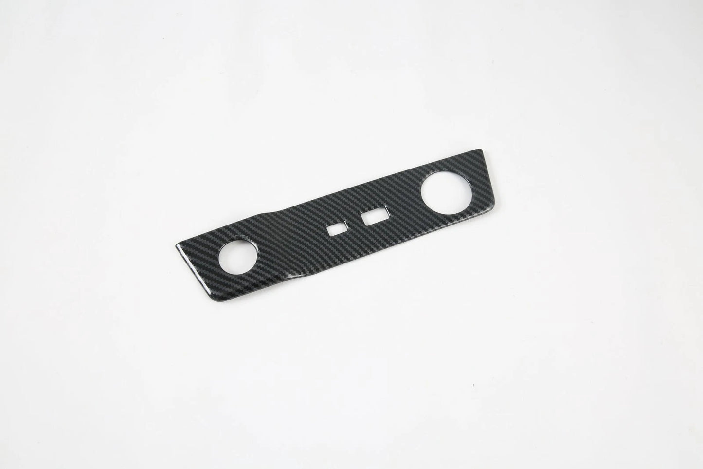 Carbon Fiber Console Cigarette Lighter Panel Cover for Nissan Rogue (2021-2023)