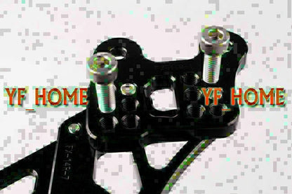 Black Motorcycle Rearsets Foot Pegs for Kawasaki Ninja ZX14R (2006-2011)
