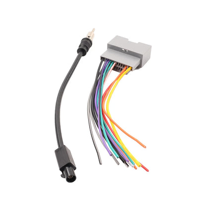 Car Stereo Radio Cable Adapter Wire Harness Antenna for Jeep Dodge (2007-2018)