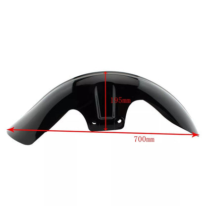 1x Front Fender Mudguard for BMW R18 Classic (2020-2022) White/Black