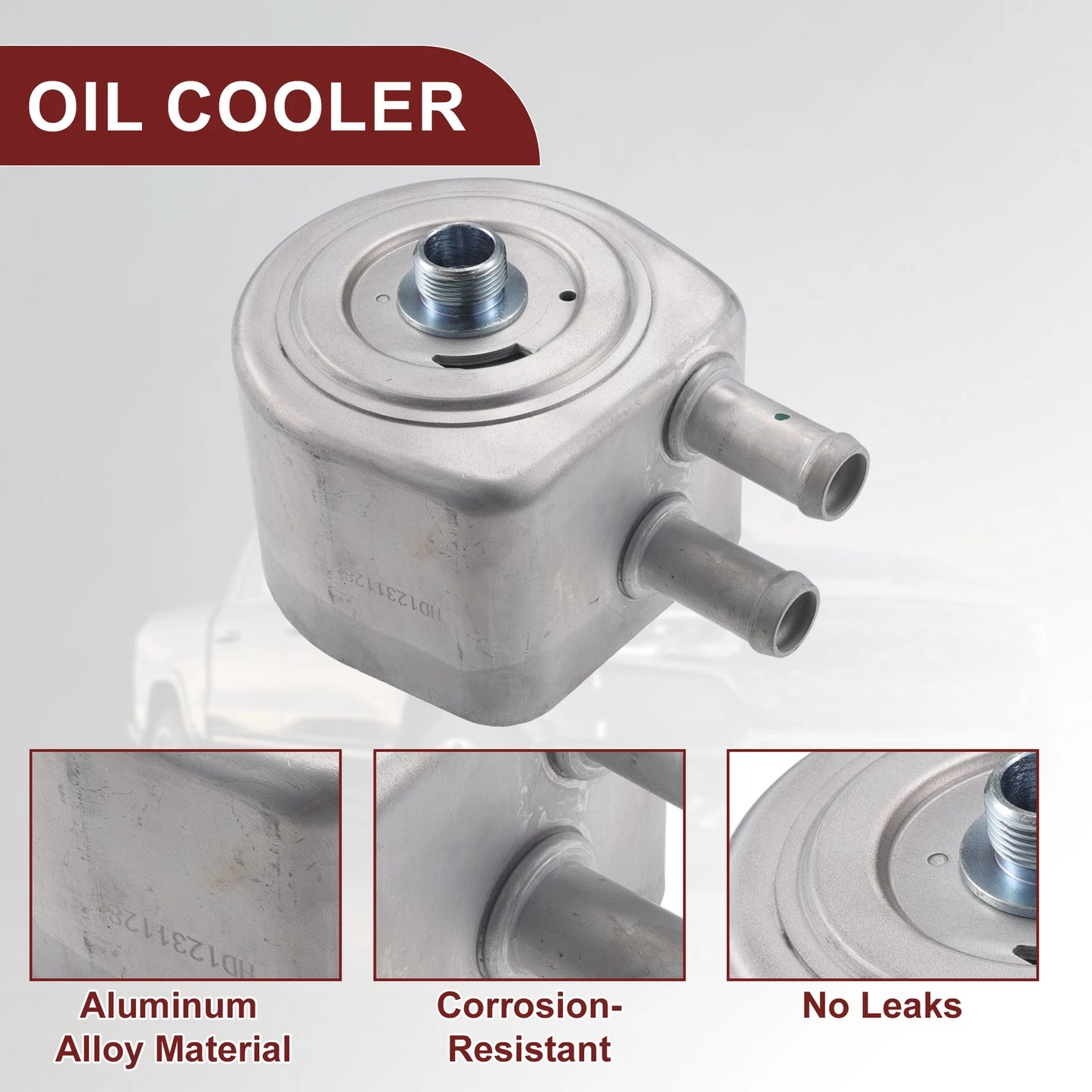 Engine Oil Cooler with Bolt for Ford Expedition, Lincoln (2003-2006)