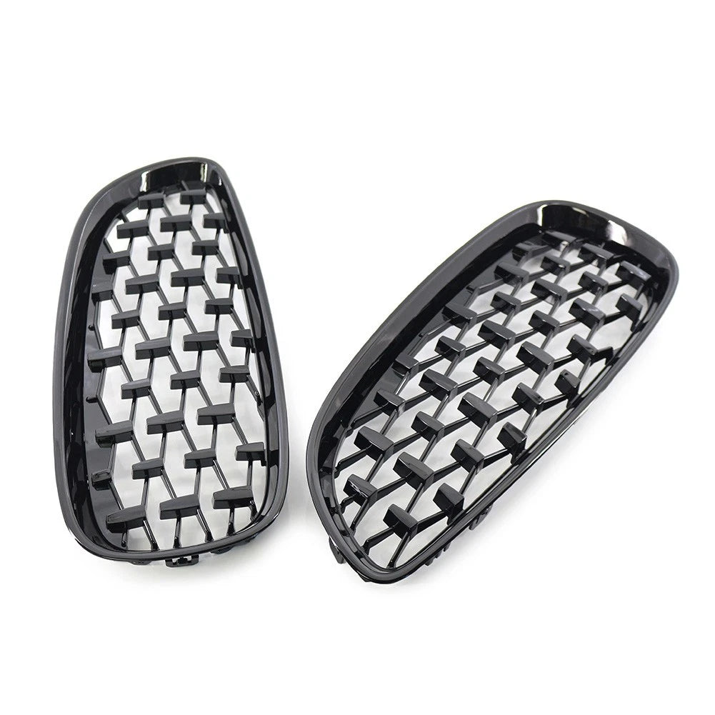 Upper Bumper Mesh Grille Pair for BMW Z4 (2009-2016)