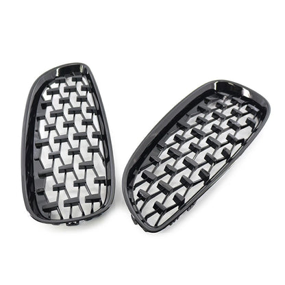 Upper Bumper Mesh Grille Pair for BMW Z4 (2009-2016)