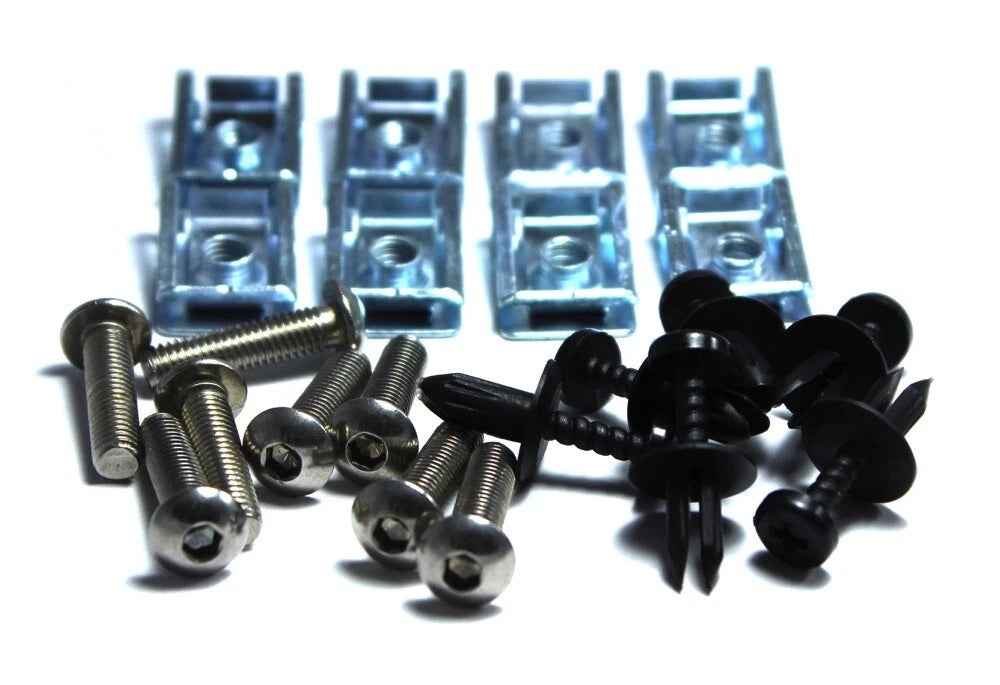 Porte Carte 2 x Intérieur Fixations Inox Acier for Lotus Elise Exige