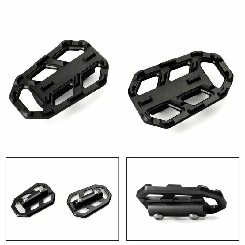 Footrest Footpegs for BMW G310GS, S1000XR, R1200GS/Adv (2013-2019) Black