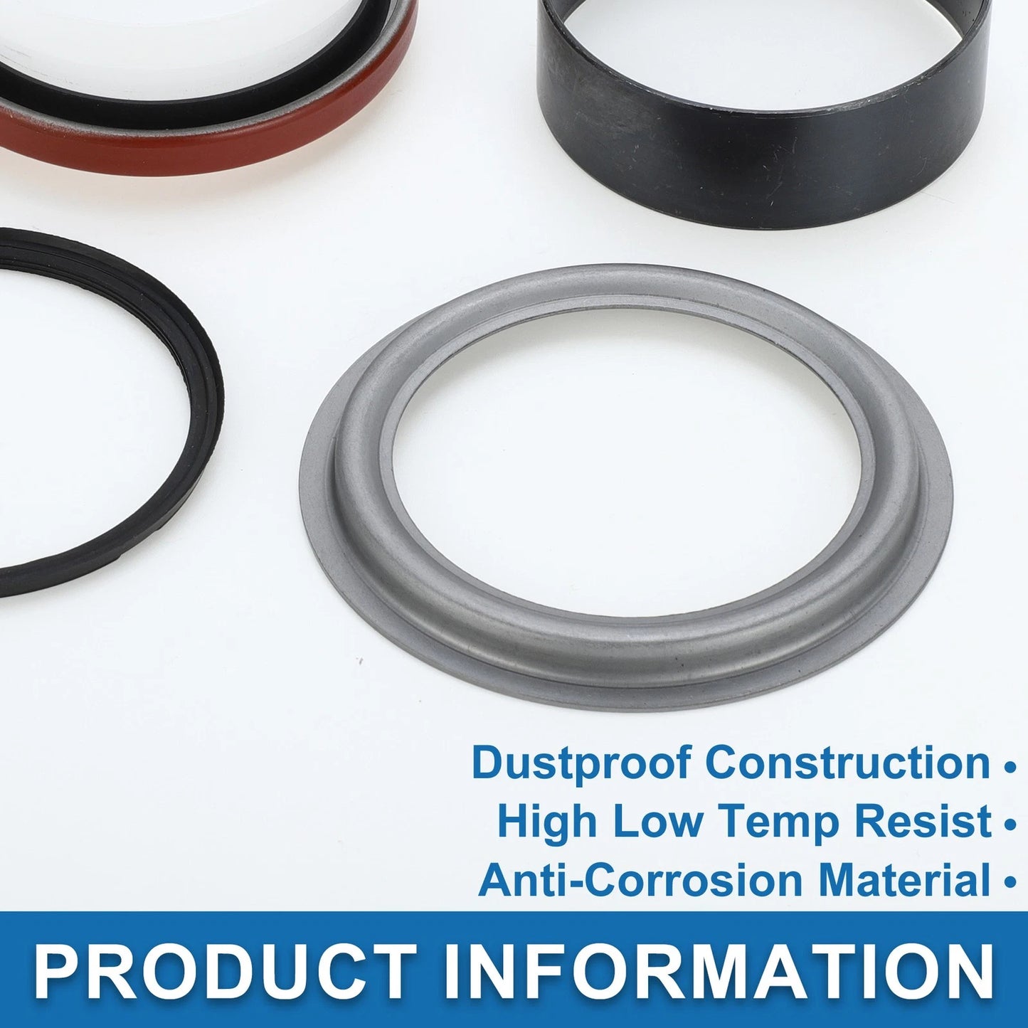 Crankshaft Oil Seal Wear Sleeve Kit for Dodge Ram 5.9L 6.7L 1500 2500 (2002-2023)