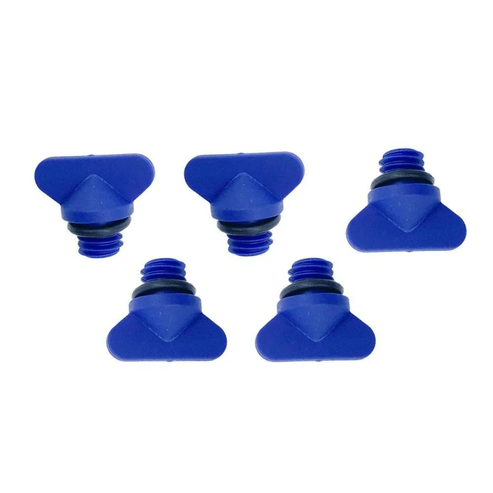 5 x Mercruiser Engine Block Drain Plugs for Manifold (22-806608A02, 18-4226)