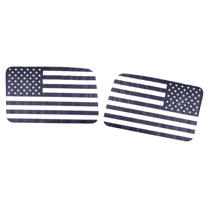 American Flag Rear Window Decal for Jeep Wrangler JL (2018-2020)