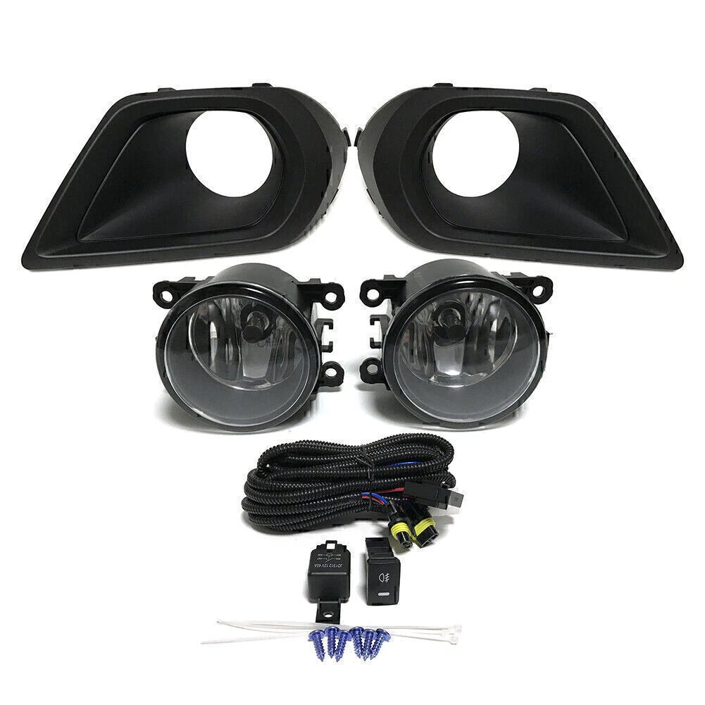 ABS Fog Light Lamps + Wiring + Switch Kit for Subaru Forester (2014-2016)