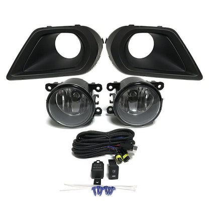 ABS Fog Light Lamps + Wiring + Switch Kit for Subaru Forester (2014-2016)
