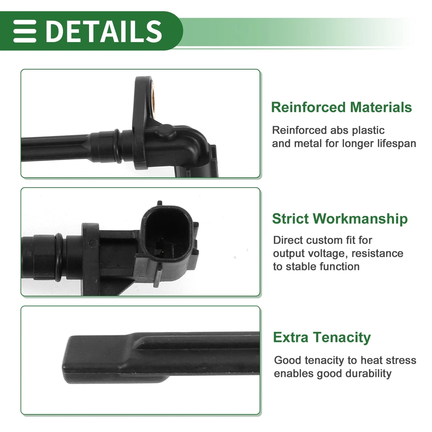 ABS Wheel Speed Sensor for Toyota Sequoia Rear Left