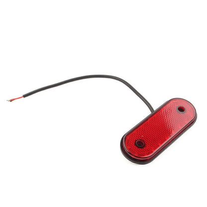 LED Oval Side Marker Indicator Light for Trailer Truck Lorry Van (No Year)