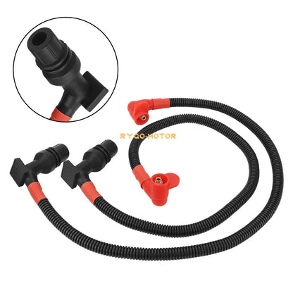 4 x Ignition Coil Spark Plug Wire Cap for Polaris Ranger 800 (2011–2017)