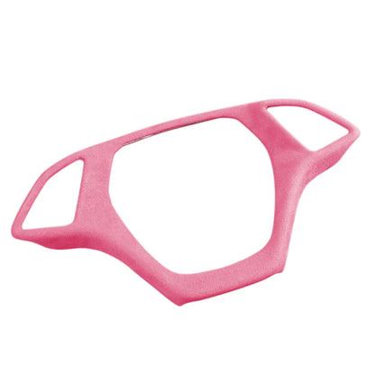 Suede Steering Wheel Cover for Chevrolet Corvette C7 (2014-2019) Pink