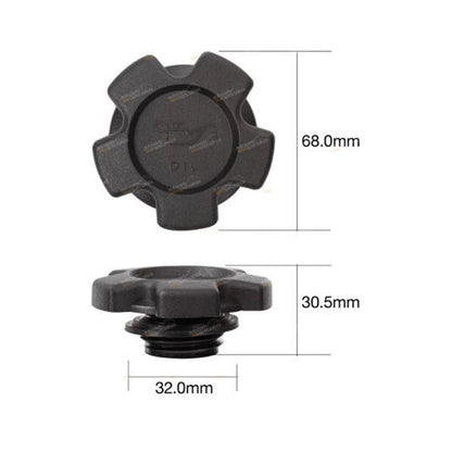 2.4L Engine Oil Filler Cap for Suzuki Kizashi (2010-2015)