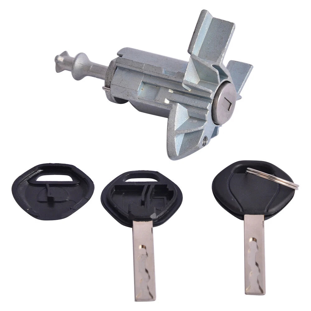 Left Driver Door Lock Cylinder Barrel Assembly 2 Keys for BMW X5 E53 (2000–2006)