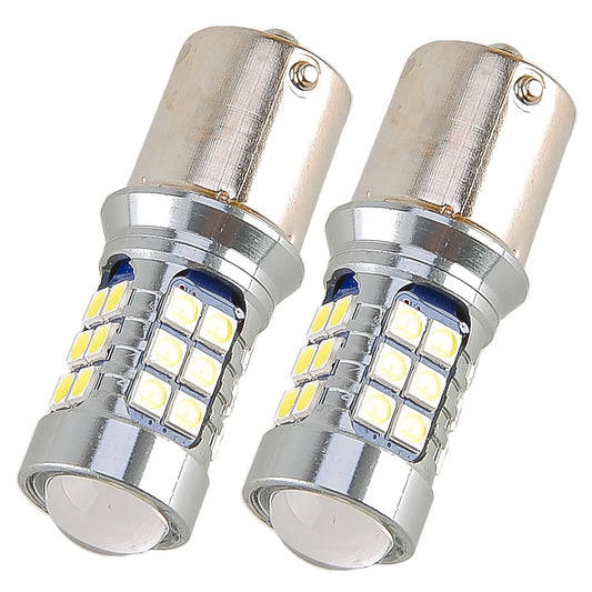 1156 27SMD White LED Parking Back Up Tail Light Bulbs for Car