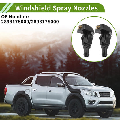 Windshield Washer Nozzle & Hose Connector for Nissan (2000-2006)