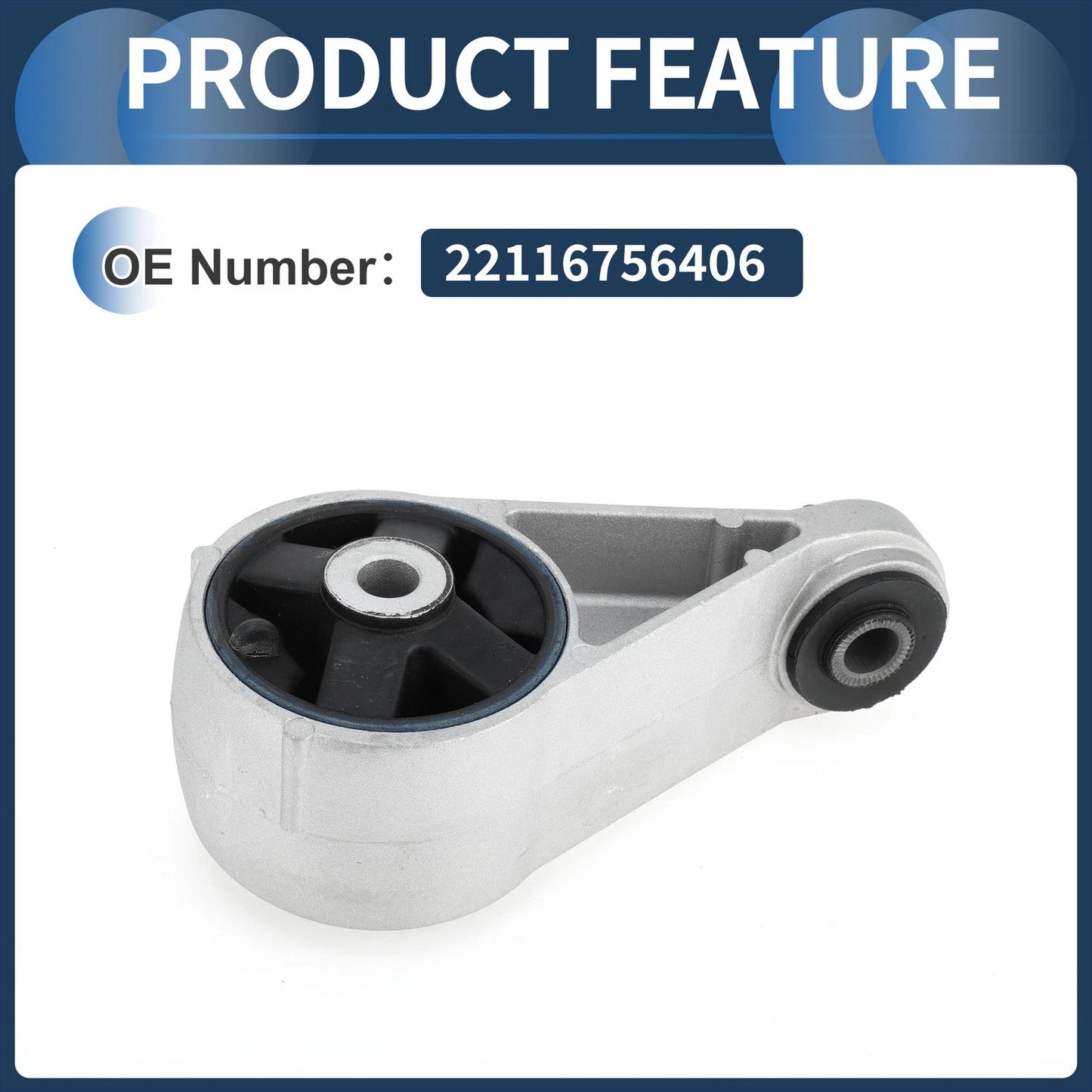 Engine Mount for BMW MINI 1.6L CVT 2004-2007 (2 x Motor Mounts)