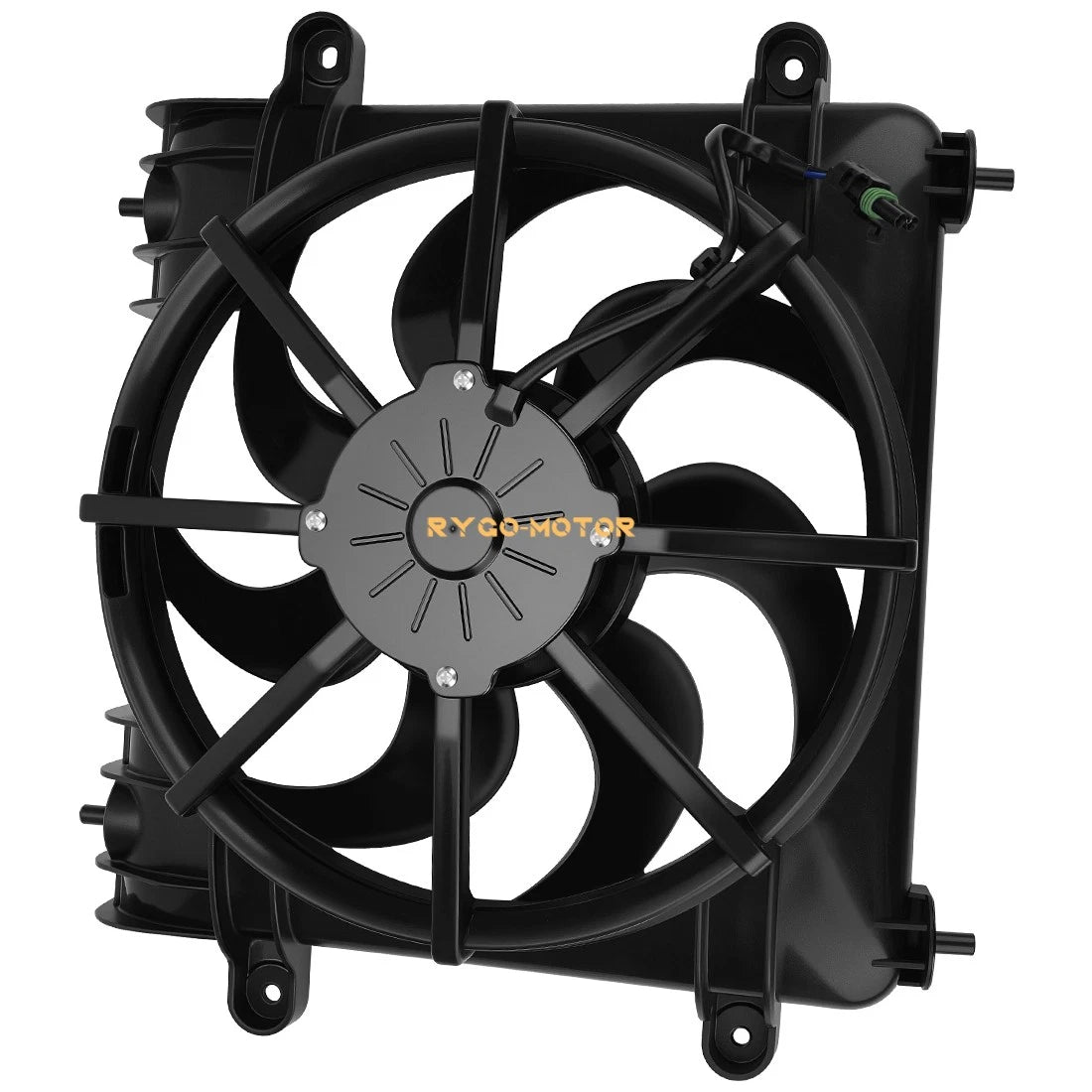 Radiator Cooling Fan Kit for Polaris Ranger 570 900 1000 Crew XP Diesel