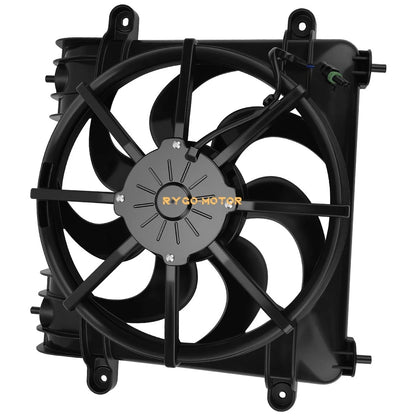 Radiator Cooling Fan Kit for Polaris Ranger 570 900 1000 Crew XP Diesel