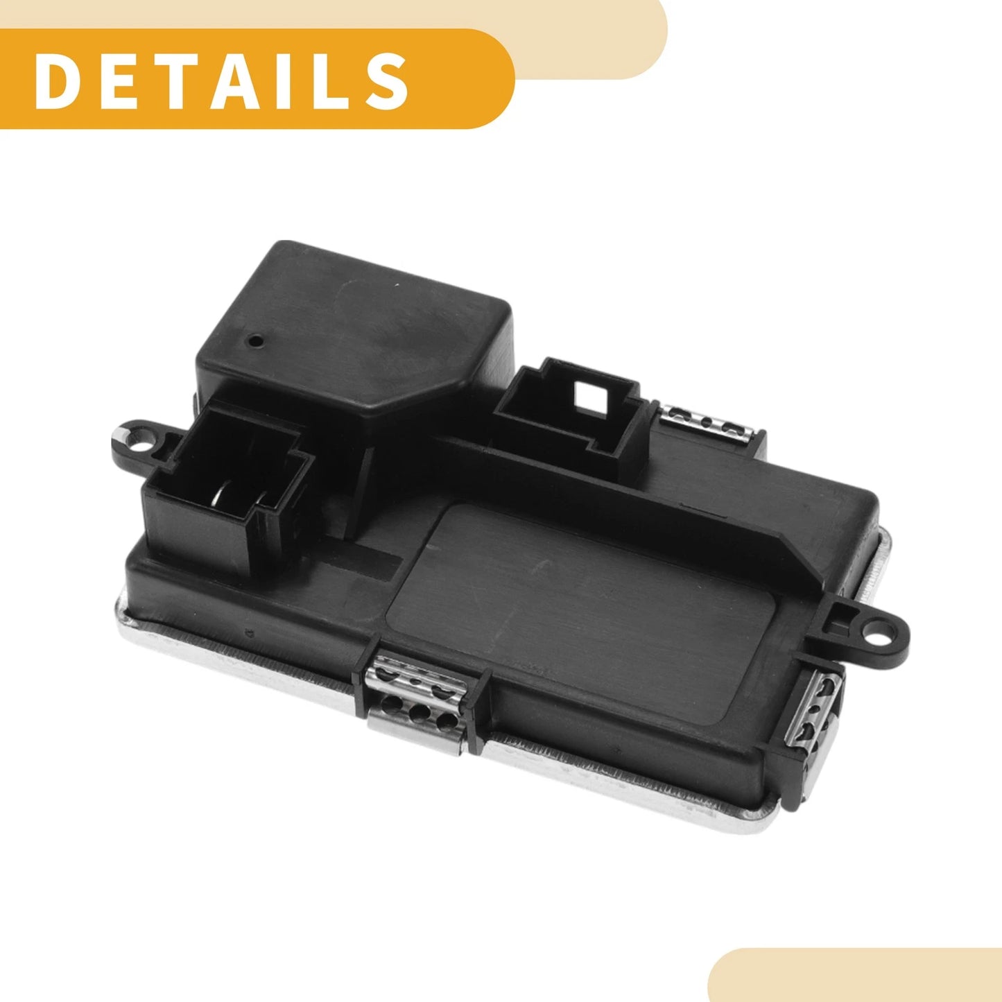 HVAC Blower Motor Resistor for Porsche Panamera (2010-2016) Plastic Metal