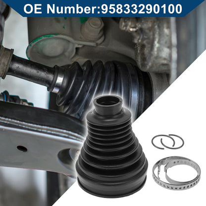 Outer CV Joint Boot Kit w/ Clamps for Porsche Cayenne (2011-2018)