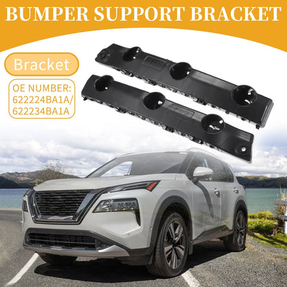 Front Bumper Support Bracket for Nissan Rogue (2014-2020) 1 Pair