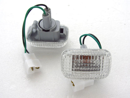 Clear Side Fender Turn Signal Lights for Isuzu TF TFR Holden Rodeo (1997-1998)