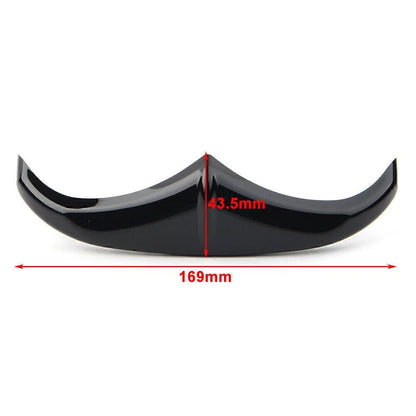 Front Fender Leading Edge Tip Trim Accent for Harley Touring 1998-2019 Black