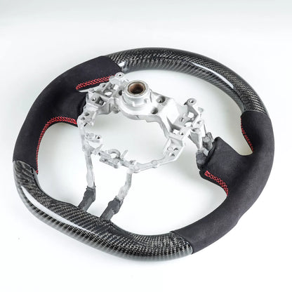 Carbon Fiber Suede Steering Wheel for Toyota 86, Subaru BRZ, Scion FRS (2012-2020)