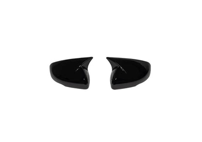 Glossy Black Ox Horn Rearview Mirror Lid Cover Trim for 2021-2024 Kia Sorento