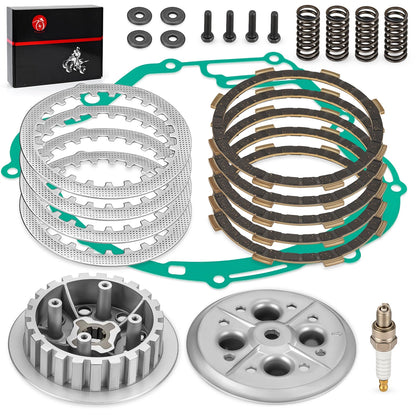 Clutch Out Pressure Hub Friction Steel Plate for Yamaha TTR125E TTR125L TTR125LE (2003–2010)