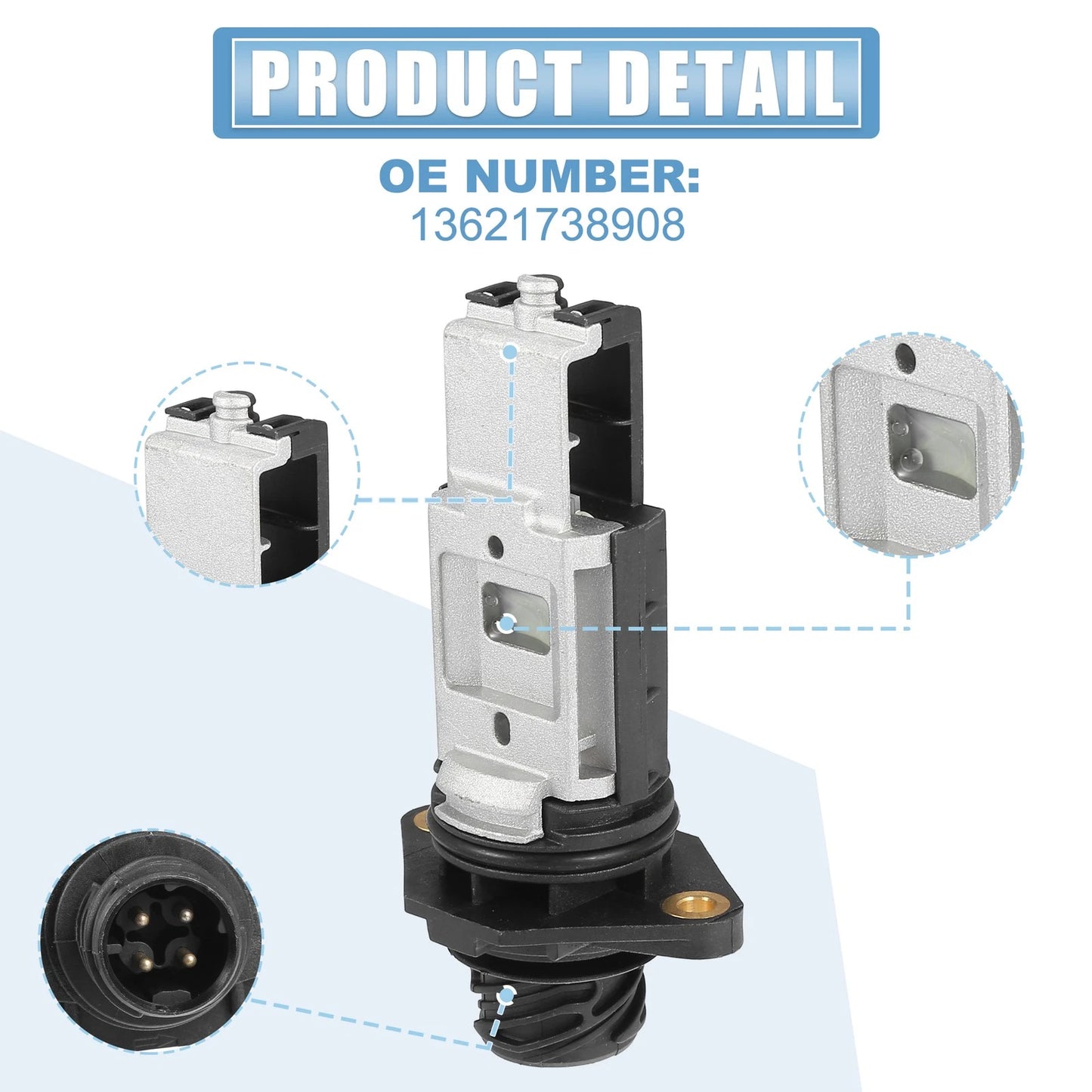 Mass Air Flow Sensor for BMW 325i 2.5L (2001-2005)