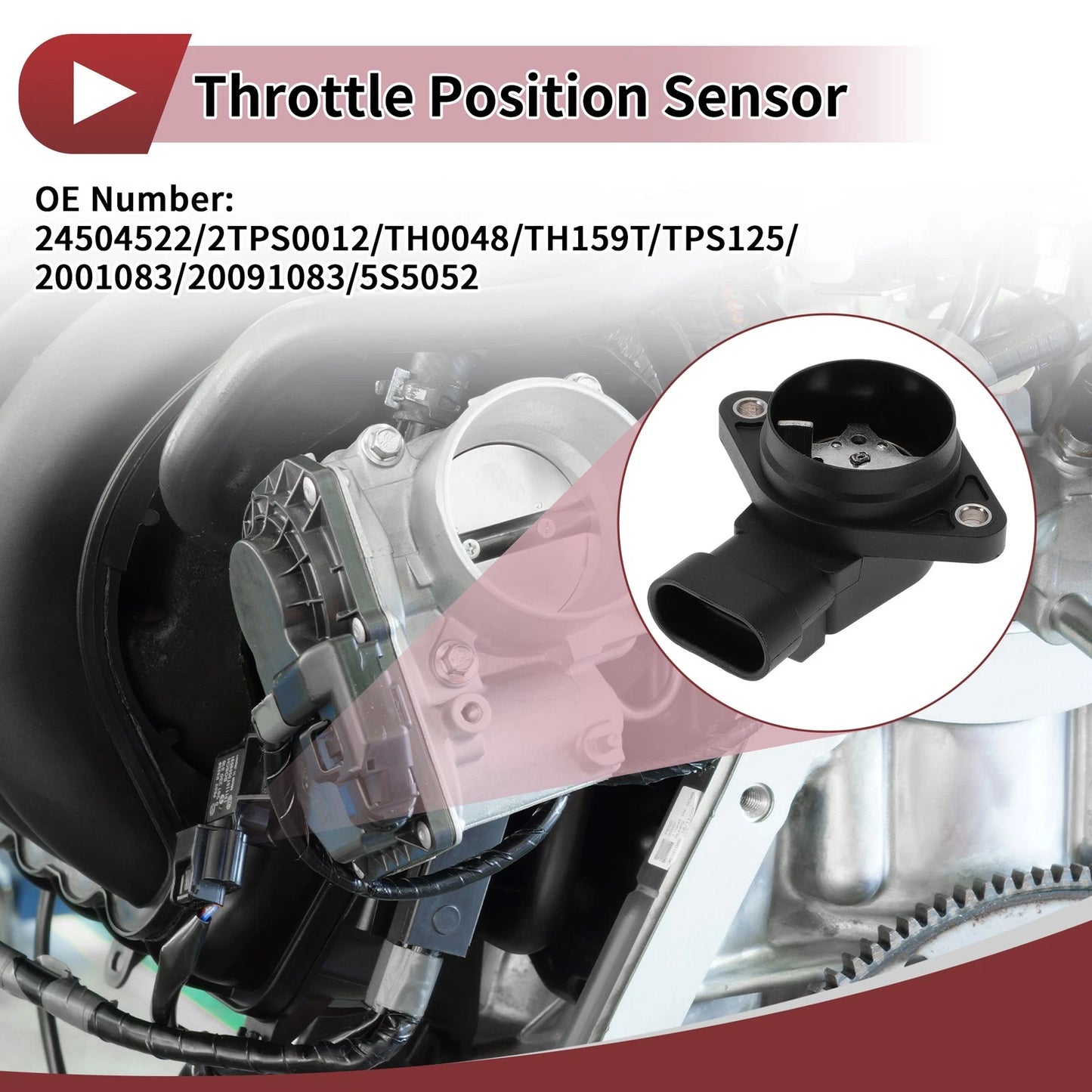 Throttle Position Sensor / 1 Pcs for BUICK LESABRE (1996–2005)