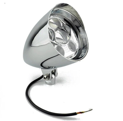 5.75" Chrome LED Daymaker Bullet Headlight for Harley Low Rider, Fat Bob (2014-2023)