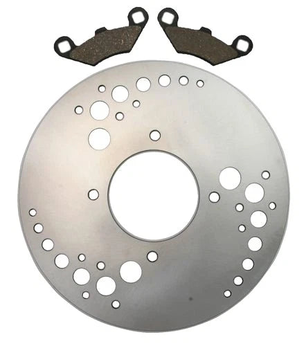 Rear Disc Rotor / Semi-Metallic Pads for Outlaw 450 MXR S (2009–2010)