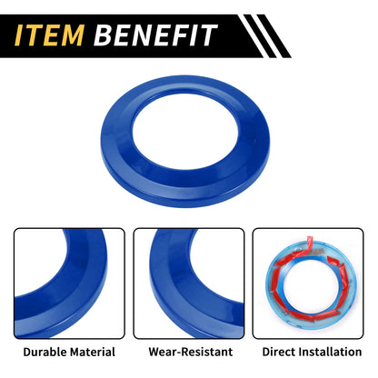 A Pillar Speaker Ring Cover Trim for Jeep Wrangler JK (2007-2014) Blue