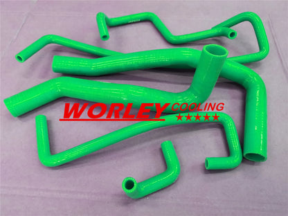 3 Row Aluminum Radiator + Green Hose for Holden Commodore VN-VR (1988-1997)