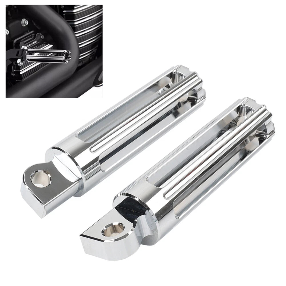 Male Mount Foot Pegs for Harley Touring Sportster Softail