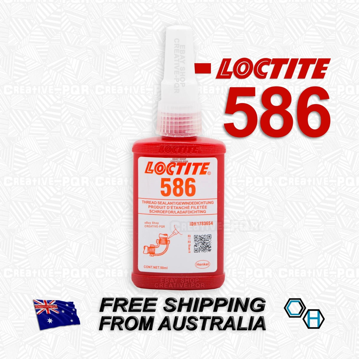 Loctite 586 50ml Thread Sealant for Metal Pipes & Fittings