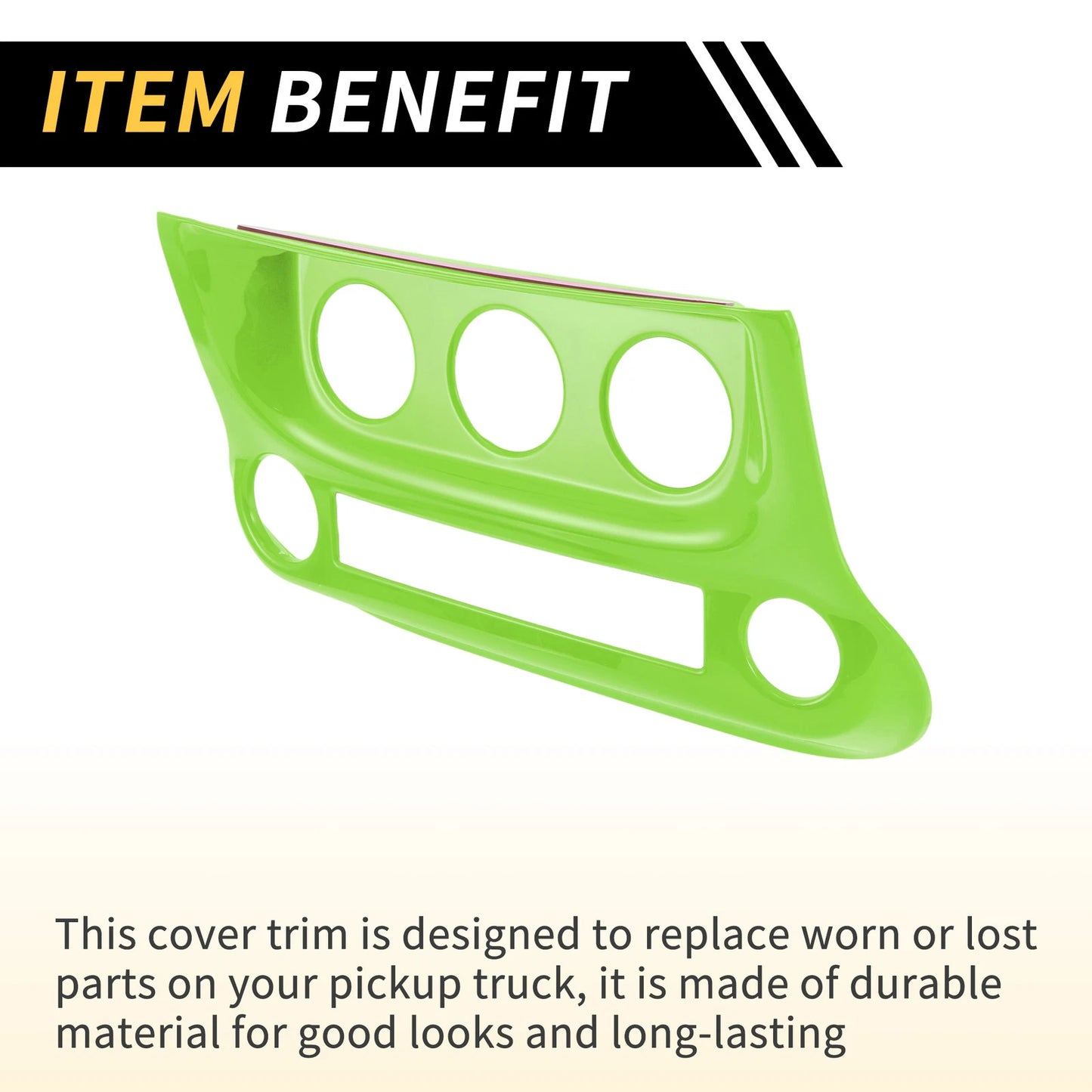 AC Switch Control Cover Trim for Jeep Wrangler JK JKU (2011-2017)