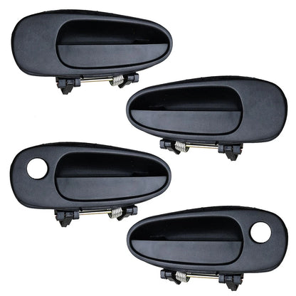 4pcs Exterior Door Handles for Toyota Corolla, RAV4, Geo Prizm (1998-2002)