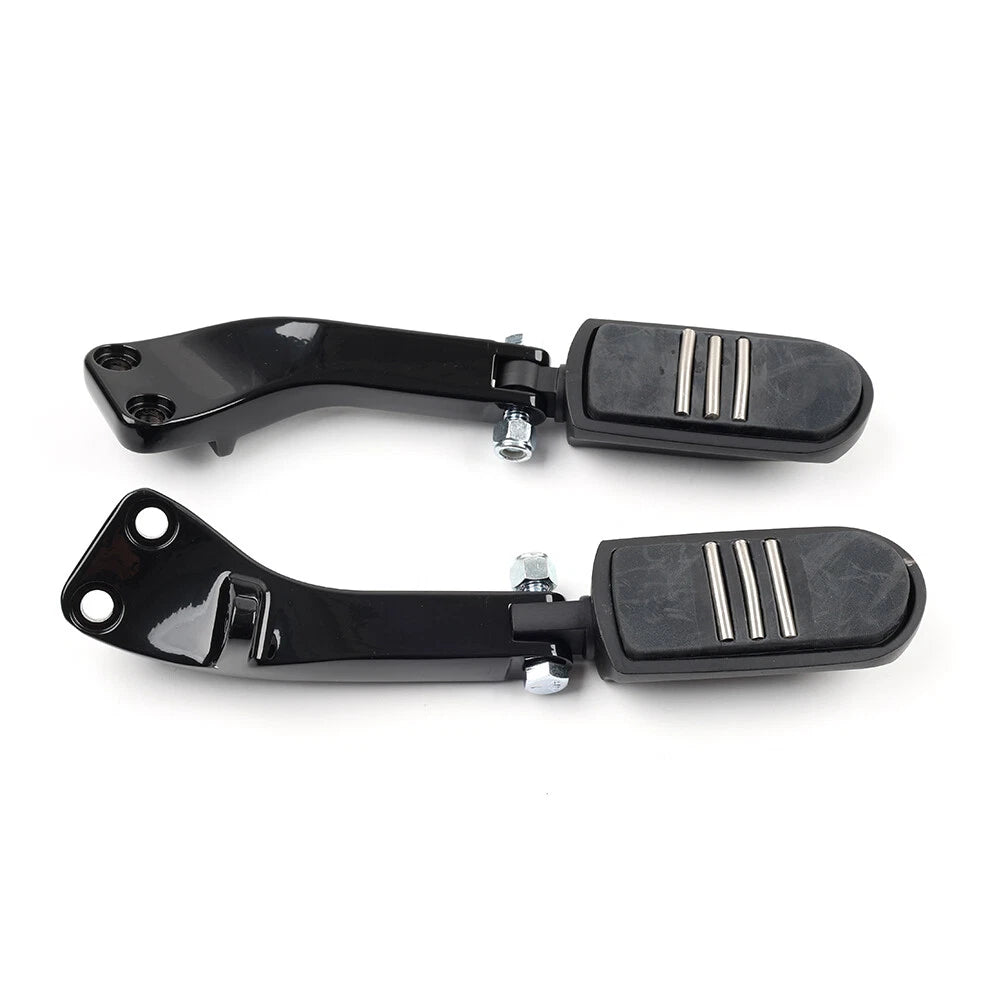 Dyna Glide Motorcycle Passenger Foot Pegs Mount Support for Harley (2006-2017)