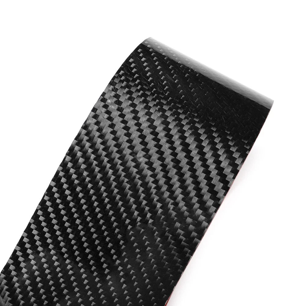 Carbon Fiber Black Window B-Pillars Cover Trim for VW Golf 8 (2021-2023) 4PCS