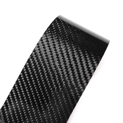 Carbon Fiber Black Window B-Pillars Cover Trim for VW Golf 8 (2021-2023) 4PCS