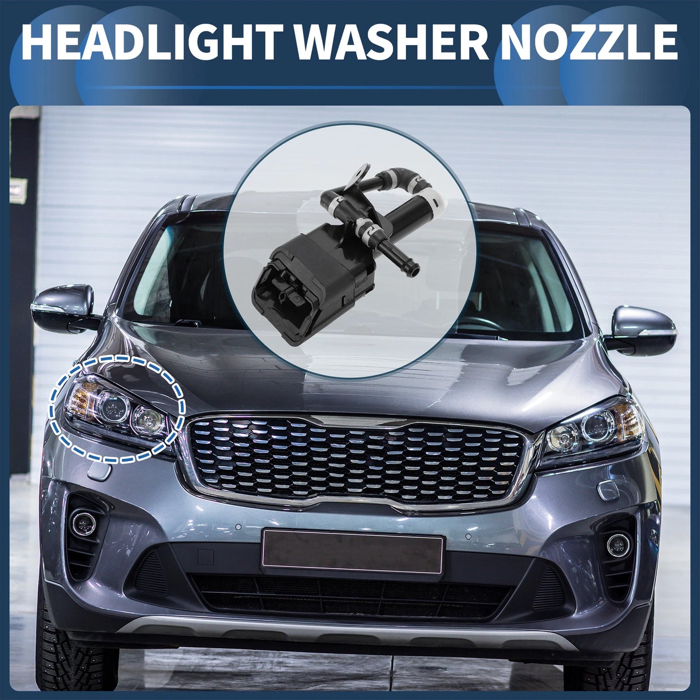 Headlight Washer Nozzle for Mazda 6 (2003-2008)